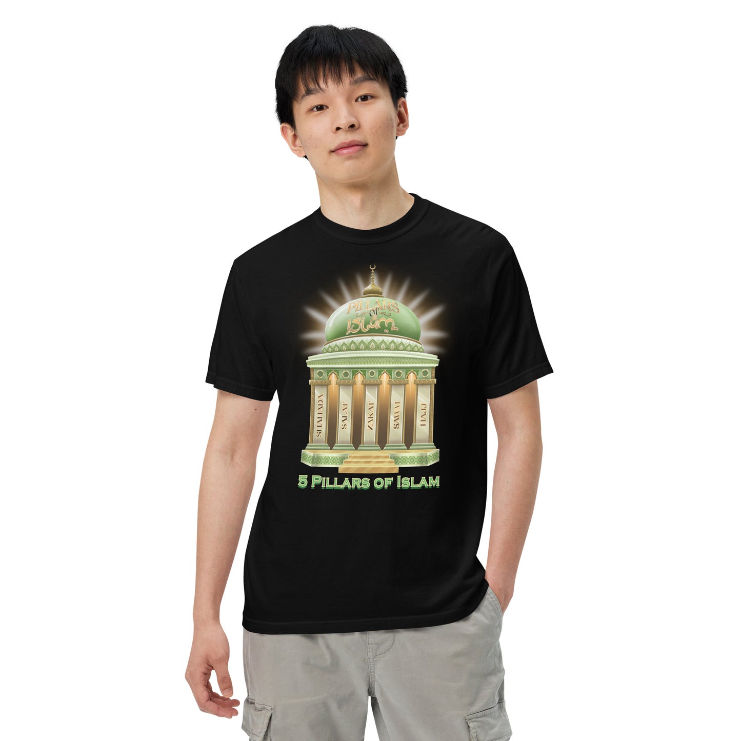 5 Pillars of Islam t-shirt