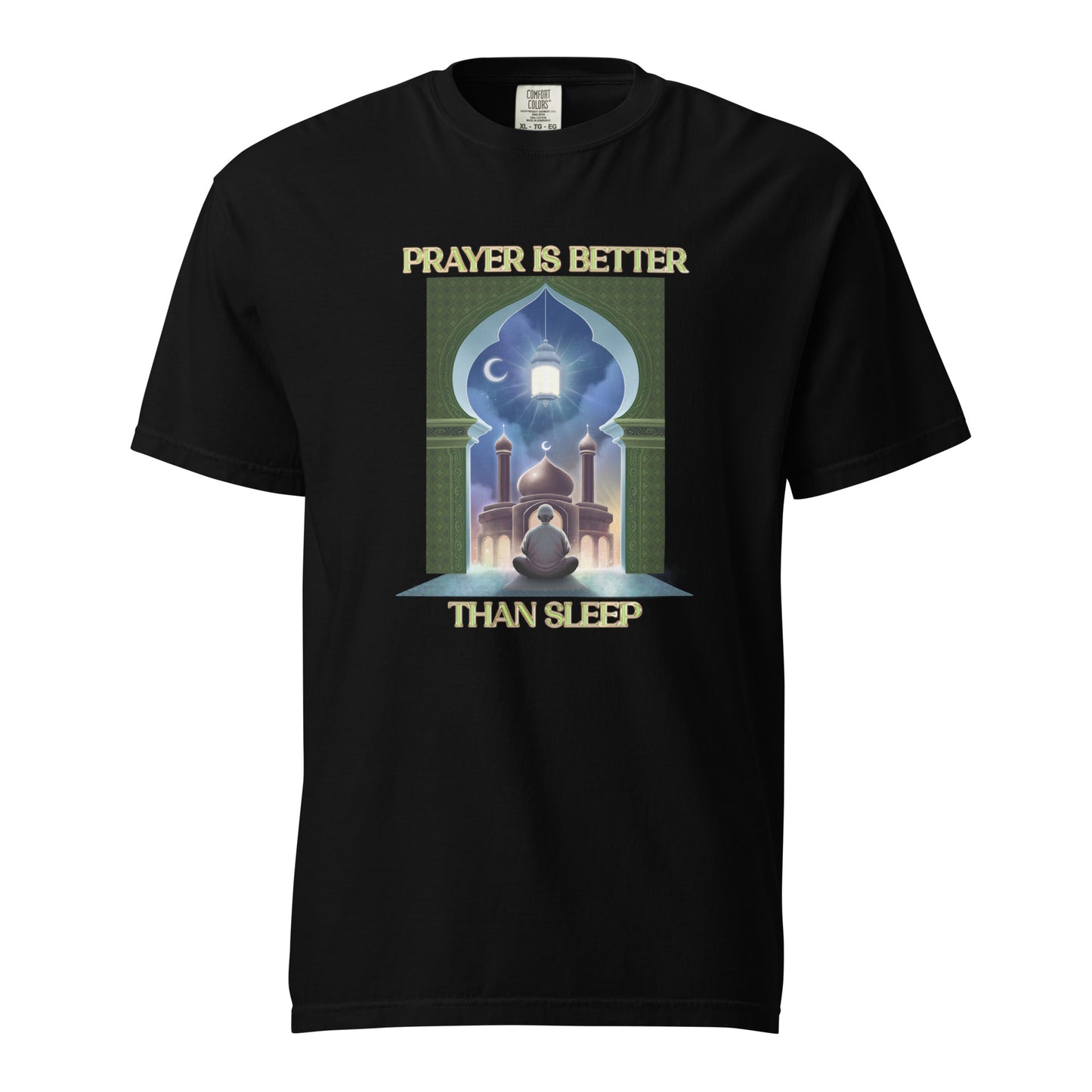 Prayer is better than sleep II t-shirt