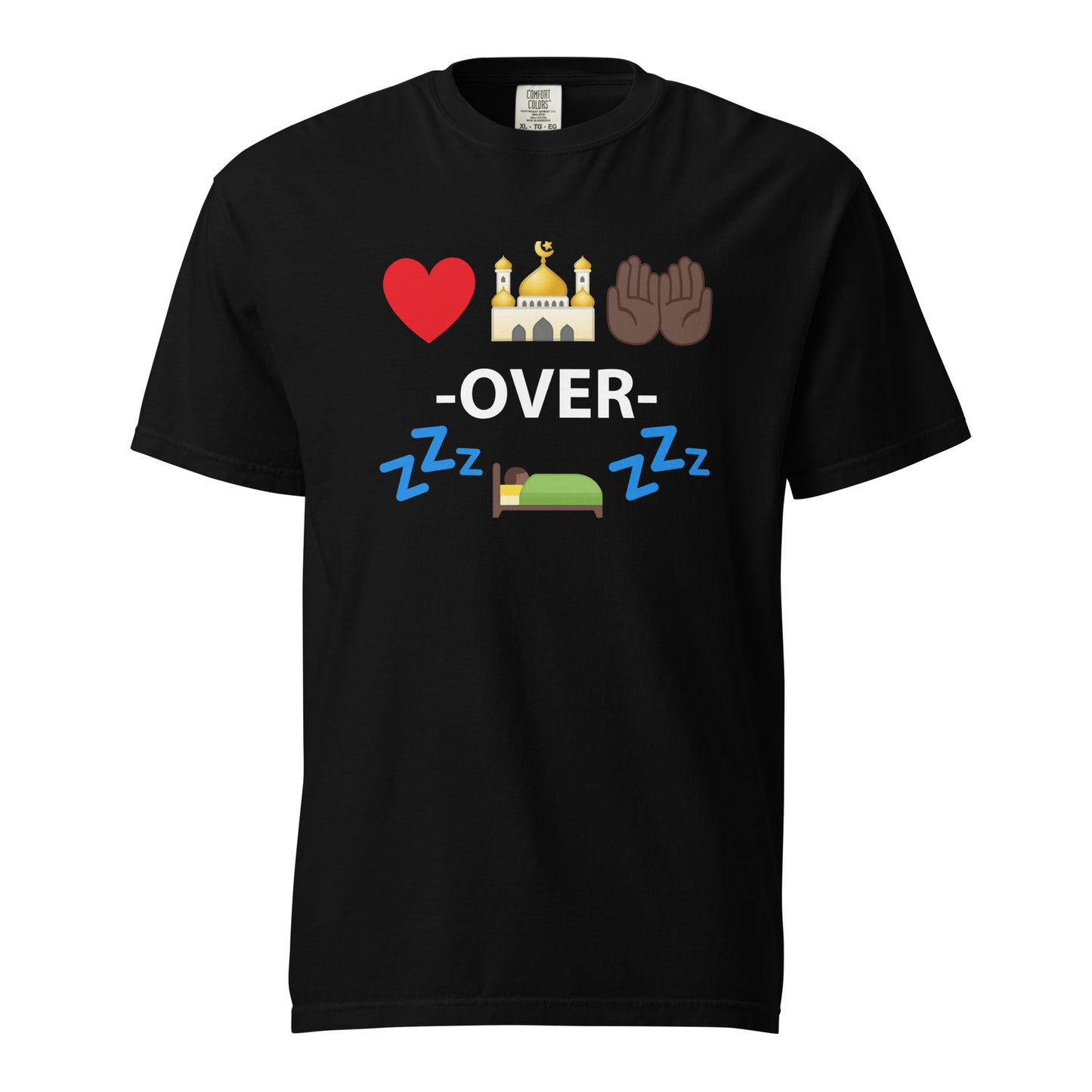 Prayer over Sleep t-shirt