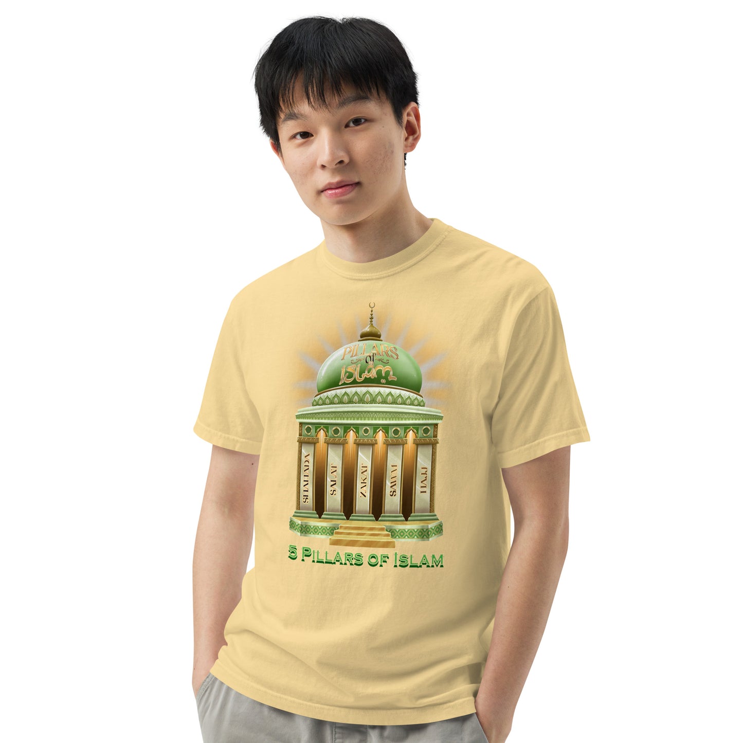 5 Pillars of Islam t-shirt