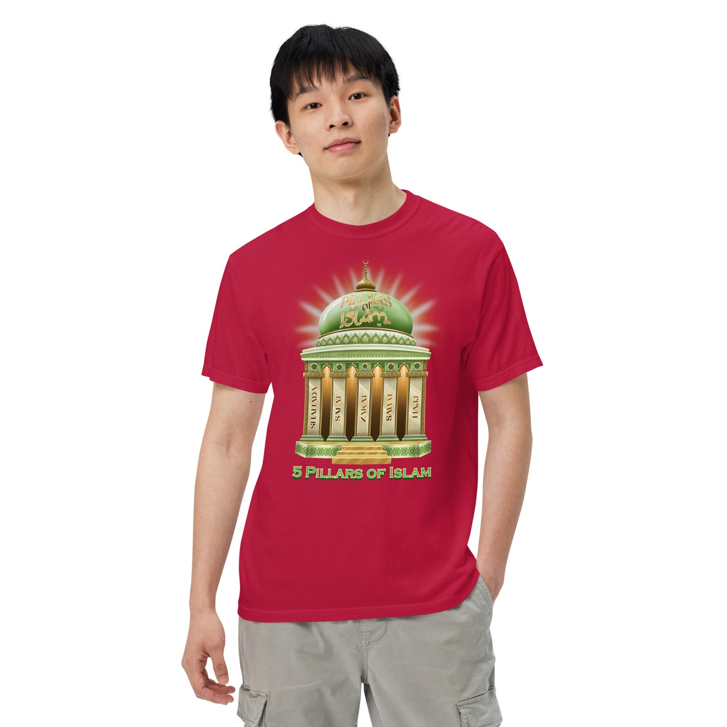 5 Pillars of Islam t-shirt